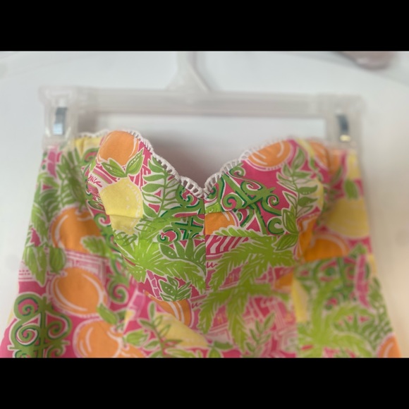 *Vintage* Lilly Pulitzer | Juice Bar Print Halter Top - Picture 2 of 15
